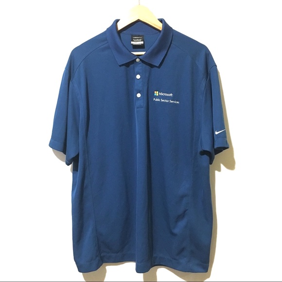 nike polo with company logo